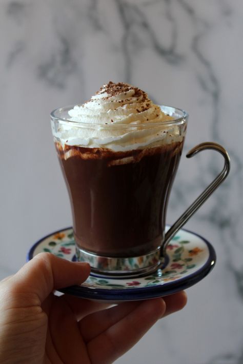 The Perfect Italian Sipping Chocolate Sipping Chocolate Recipe, Hot Chocolate With Cream, Chocolate Machine, Sipping Chocolate, Pay Check, Chocolate Recipes Easy, Italian Chocolate, Chocolate Photos, Making Whipped Cream