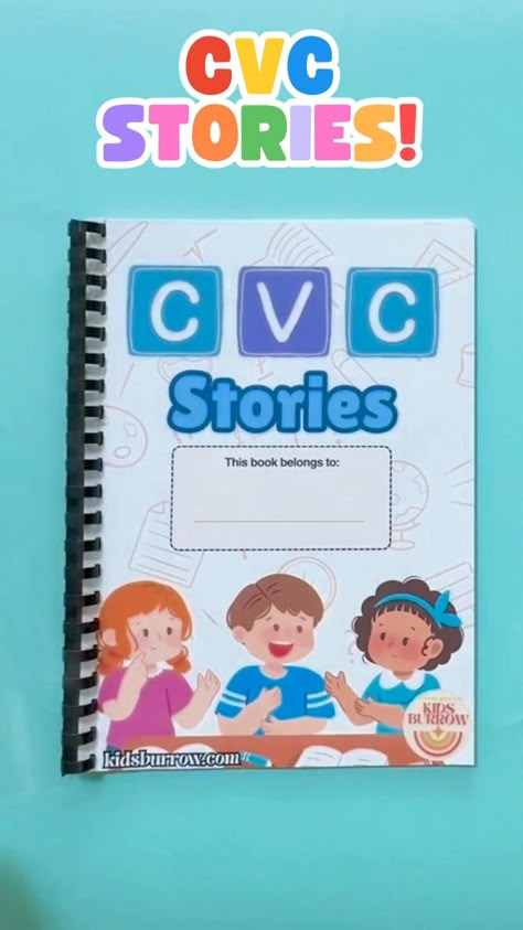 Give your young learners the tools they need to succeed in reading with these 30 Decodable CVC Stories! 📚✨ Perfect for Pre-K, Kindergarten, and 1st Grade, these stories are designed to build confidence and fluency as students master consonant-vowel-consonant (CVC) words. Each story is crafted to reinforce phonics skills, making it an ideal resource for teachers, parents, and homeschoolers.   🎉 What’s Inside: 30 engaging, easy-to-read stories featuring CVC words 🧠 Benefits: Boosts phonics skills, enhances vocabulary, and builds reading confidence 👶 Perfect For: Early readers, literacy centers, guided reading, and homework   #CVCStories #DecodableBooks #EarlyLiteracy #PhonicsPractice #TeachersPayTeachers #KindergartenReading #guidedreading #kindergartenguidedreading Grade 1 Story Reading, Vocabulary For Preschoolers, English Lessons For Preschoolers, Reading Tools For Kindergarten, Cvc Stories Kindergarten, Teaching Cvc Words Kindergarten, Reading Cvc Words Worksheets, Kindergarten Teaching Ideas, Reading Activity For Kindergarten