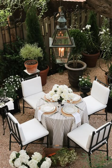 Our top pick is the Pottery Barn Sunbrella Indoor/Outdoor Tablecloth Outdoor Table Set, Urban Backyard, Entertaining Space, Have Inspiration, Backyard Retreat, Outdoor Dining Area, Outdoor Rooms, Outdoor Dining Table, Outdoor Entertaining