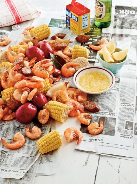 This classic shrimp boil recipe is a wonderful, easy way to prepare fresh shrimp. Seafood Boil Seasoning, Boil Recipes, Beach Recipes, Shrimp Boil Recipe, Lobster Bake, Country Boil, Fresh Shrimp, Seafood Boil Recipes, Crab Boil