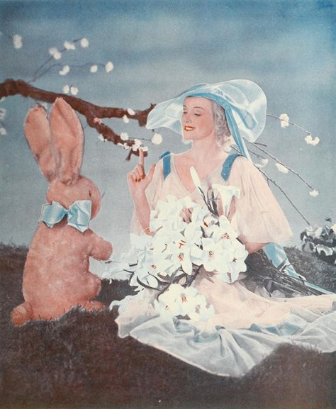 Easter Aesthetic, Here Comes Peter Cottontail, Peter Cottontail, Easter Tree Decorations, Easter Bonnet, Easter Parade, Retro Ads, Easter Tree, Vintage Spring