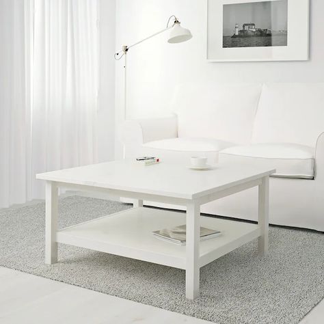 Ikea White Coffee Table, Hemnes Coffee Table, Ikea Hemnes Coffee Table, Affordable Coffee Tables, Ikea Coffee, Large Square Coffee Table, Ikea Coffee Table, Coffee Table Stand, Coffee Table Centerpieces