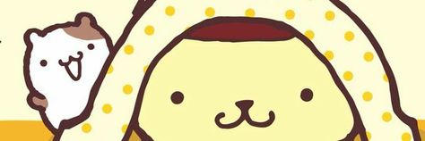 Pompompurin Long Widget, Pompurin Header, Pompompurin Gif Banner, Pompompurin Twitter Header, Pompompurin Header, Pompom Wallpaper, Pompompurin Widget, Pompompurin Banner, Yellow Header