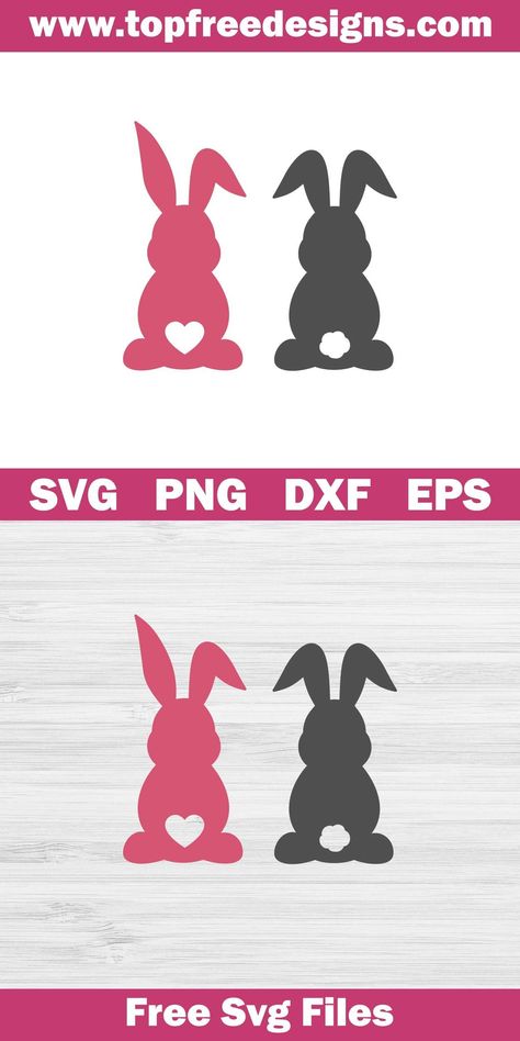 Cricut Wreath Ideas, Bunny Svg Free, Easter Bunny Silhouette, Svg Free Files For Cricut, Silhouette Cameo Freebies, Easter Cricut, Easter Svg Files, Bunny Silhouette, Reindeer Face