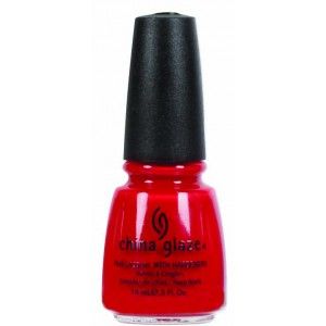 Glaze Nail Polish, China Glaze Nail Polish, Red Nail Polish, Red Nail, Poppy Red, China Glaze, Nail Varnish, Nail Polish Colors, Red Poppies