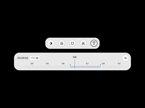 Video editor light timeline by Ulaş on Dribbble Animation Timeline, Video Editing Timeline, Timeline Slide Design, Timeline Graphic Design Horizontal, Timeline Animation, Timeline Design, Video Editor, Videos Design, User Interface