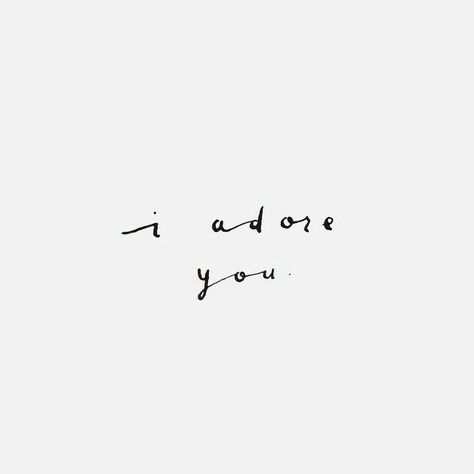 Family Love Quotes, Small Quote Tattoos, Cute Quotes For Him, I Hate Everyone, I Adore You, My Man, Sweet Nothings, Aesthetic Songs, Adore You