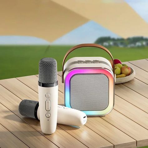 ACT FAST🔥 GrooveMate K12 Portable Karaoke Machine : $27.99 BUY NOW 💙🛒: thecozycubicle.com/products/groovemate-k12-portable-karaoke-machine ⭐WHY YOU SHOULD BUY?⭐Get ready to turn any gathering into a musical party with the GrooveMate K12 Portable Karaoke Machine. This Bluetooth 5.3 PA speaker system comes equipped with 1-2 wireless microphones, allowing you to enjoy karaoke sessions with friends and family right in the comfort of your home. Perfect for family gatherings, parties, or childr... Microphone Karaoke, Audio Crossover, Loudspeaker Enclosure, Karaoke Speaker, Karaoke System, Karaoke Machine, Karaoke Party, Pa Speakers, Personal Assistant