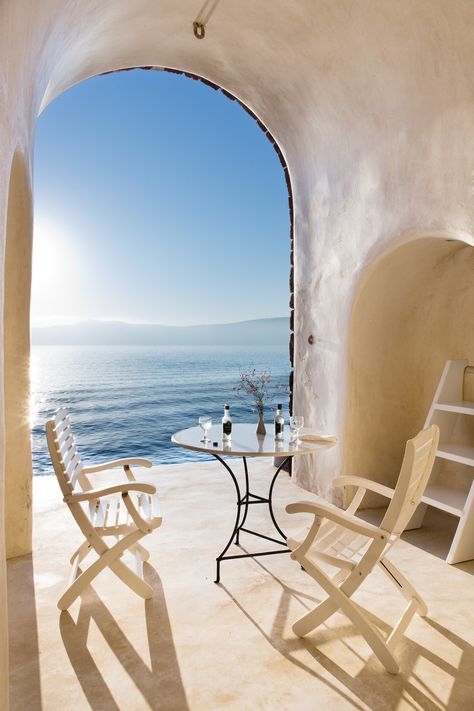 The Most Beautifully Designed Greek Island Hotels - Architectural Digest Voyage Europe, Greek Island, Greece Travel, Vacation Ideas, Greek Islands, Mykonos, Dream Vacations, Best Hotels, Santorini