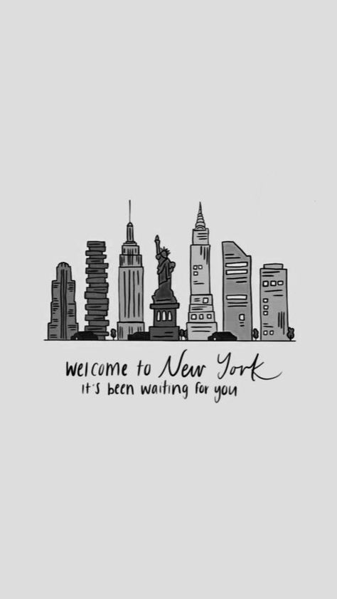 Welcome to New York New York Calligraphy, Welcome To New York Sign, Nyc Drawing, Nyc Poster, New York Quotes, Welcome To New York, Simple Backgrounds, My Story, Poster Board