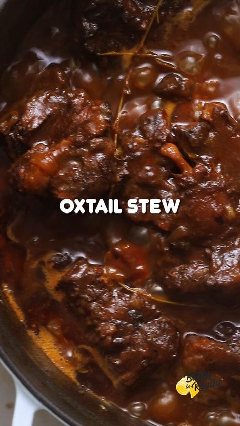 Nigerian Oxtail Stew, Instant Pot Southern Recipes, Haitian Food Recipes Videos, Oxtail Beef Stew, Oxtail Recipes Videos, Jamaican Beef Recipes, Beef Tail Recipe, Oxtail Recipes Jamaican Dutch Oven, Jamaican Recipes Oxtail