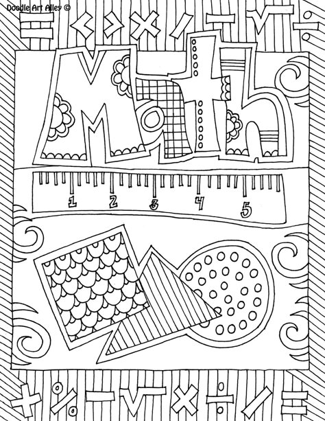 Math+Notebook+Cover+Coloring+Page Math Notebook Cover, Math Binder, Math Notebook, Math Journal, Math Interactive, Math Interactive Notebook, Math Journals, Math Coloring, Math Notebooks