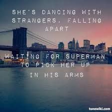 Waiting For Superman To Pick Her Up, In His Arms. Waiting For Superman, Sara Bareilles, Song Lyric Quotes, Lyric Art, Favorite Lyrics, Sing To Me, I Love Music, Free Things To Do, Song Quotes