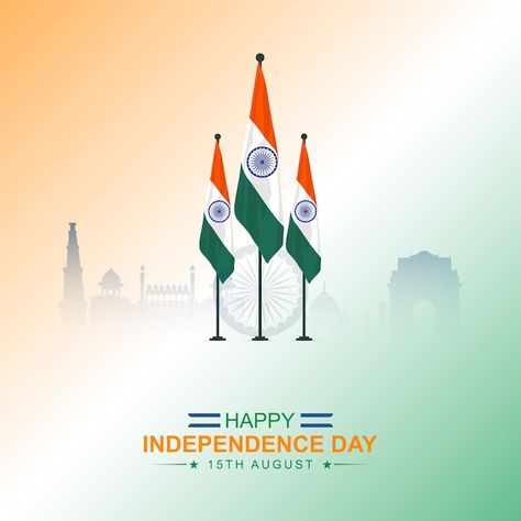 Vector celebrate indian independence day... | Premium Vector #Freepik #vector #happy-independence #independence #independence-poster #independence-india Barbershop Design Interior, Independence Day Poster, Indian Independence, Indian Independence Day, Barbershop Design, Happy Independence, Design Interior, Independence Day, Premium Vector