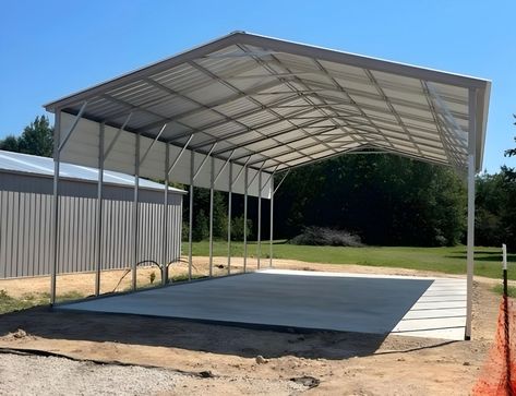 Protect that investment you worked so hard for with an affordable and simple RV cover. #Storage #metalbuildings #rv #carport Rv Cover, Metal Buildings, Rv, Investment, Quick Saves