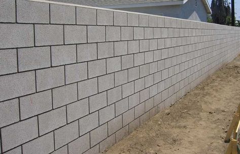 How many concrete blocks are needed for constructing foundations, walls, and utility buildings Driveway Wall, Concrete Block Walls, Cinder Block Walls, Compound Wall, Concrete Fence, Brick Fence, Horizontal Fence, Lattice Fence, A Brick Wall