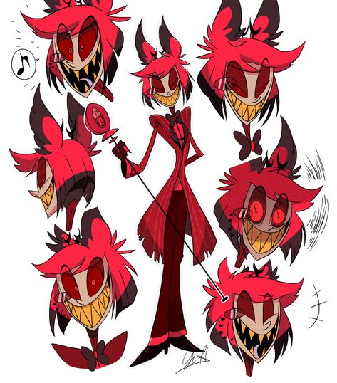 Pinterest Radio Demon, Smile Smile, Goofy Drawing, Hotel Trivago, Alastor Hazbin Hotel, Vivziepop Hazbin Hotel, Hotel Art, 영감을 주는 캐릭터, Helluva Boss