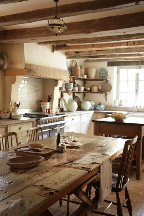 Embrace Rustic Charm in Your Farmhouse Kitchen - Quiet Minimal Italian Country House Interior, Belgian Kitchen, Swedish Cottage Interior, Old Italian Kitchen, Stone Subway Tile, Italian Farmhouse Kitchen, Traditional Italian Kitchen, Rustic Italian Farmhouse, Italian Design Interior