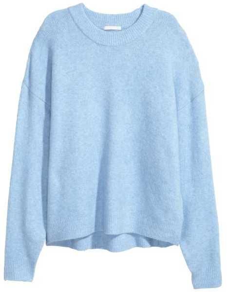 H&M Fine-knit Sweater Light Blue Knit, Fine Knit Sweater, Blue Knit Sweater, Blue Jumper, Trendy Fashion Tops, Drop Shoulder Sweaters, Light Blue Sweater, Cardigan Sweaters For Women, Fashion Design Clothes