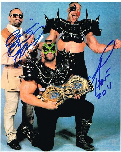 Wwe Nwa Road Warrior Animal Paul Ellering Legion Of Doom 8X10 Photo Autograph Wcw Wrestlers, Awa Wrestling, Nwa Wrestling, Famous Wrestlers, Wwf Superstars, Legion Of Doom, World Championship Wrestling, The Road Warriors, Wrestling Posters