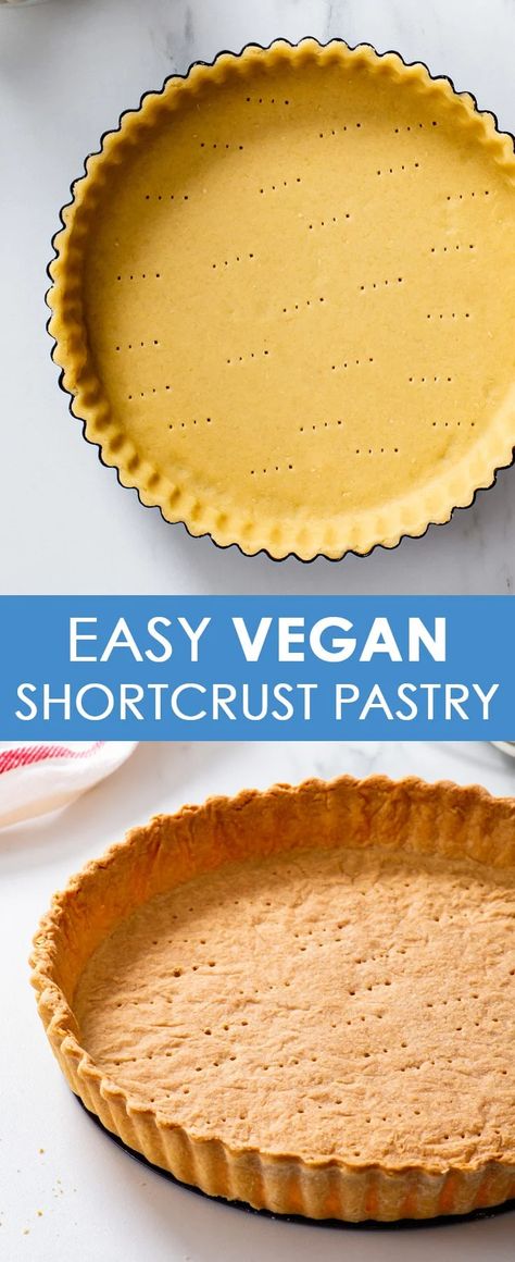 Vegan Gluten Free Tart Crust, Pastry Tart Recipes, Vegan Tart Crust, Easy Vegan Pie, Vegan Bakewell Tart, Tart Shells Recipe, Vegan Tart, Vegan Pate, Tart Strawberry