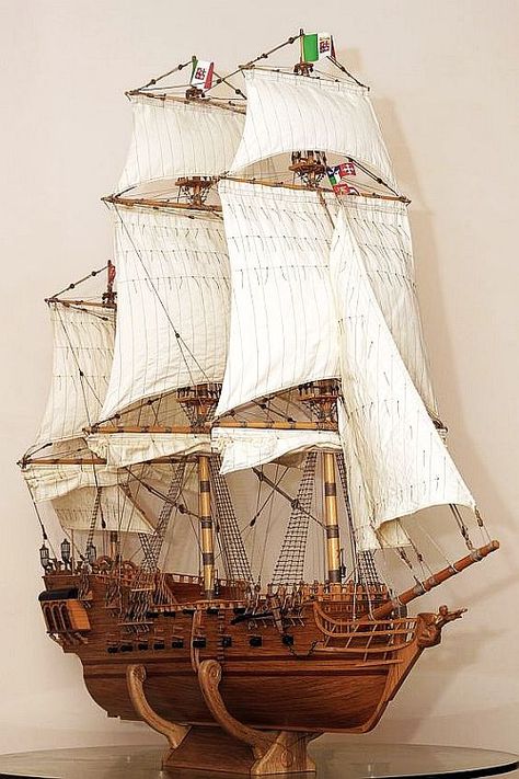 Learn Swimming, Tall Ship Model, Model Sailing Ships, Sailing Ship Model, Scale Model Ships, Navi A Vela, Model Ship Building, Wooden Ship Models, The Black Pearl