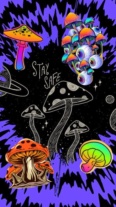 mushrooms #high #mushrooms Wallpaper Aesthetic Mushroom, Mushroom Background Wallpapers, Mushroom Photos, Wallpaper Mushroom, Mushrooms Wallpaper, Mushroom Lockscreen, Trippy Mushroom Wallpaper, Trippy Mushroom Aesthetic, Mushroom Trippy Background