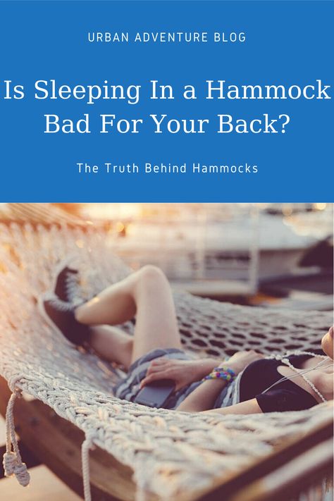 Is sleeping in a hammock bad for your back? You’ll be surprised that there are benefits behind it, so check out if it helps with back pain! Sleeping Hammock Indoor, Man In Hammock, Sleeping In A Hammock, Hammock Sleeping Bag, Sleeping Hammock, Hammock Life, Hammock Camping Gear, Backpacking Hammock, Vestibular System