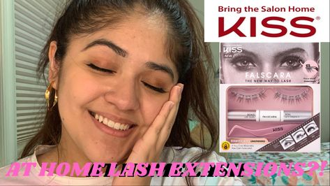 @kissproducts lash extensions | beauty hacks | summer beauty hacks | kiss products | lash extensions how to | how to apply falsies | false eyelashes | kiss falscara | lash inspo | natural lashes inspo | beauty must haves | eyelash tutorial | eyelash extensions At Home Lash Extensions, Home Lash Extensions, Eyelash Tutorial, Fake Eyelashes Applying, Product Unboxing, Eyelashes Tutorial, Summer Beauty Tips, Kiss Products, Kiss Lashes