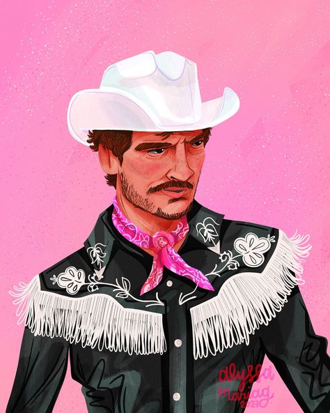 It’s my birthday! 💕🎂 I first shared this illustration of Pedro as Cowboy Ken around this time last year so I wanted to bring him back 😊🎠 Last year I was tagging him in stories kind of joking that all I wanted for my bday was for him to see it. I don’t know for sure if he’s ever seen any of my fanart & that’s okay bc I’ve already gotten the best gift. My reintroduction to fandom has been the MOST fun unapologetically being myself and has brought me the best friends 🥹💕 Ken Cowboy, Being Myself, My Bday, It S My Birthday, Doll Face, Barbie Girl, All I Want, I Don T Know, Don T Know