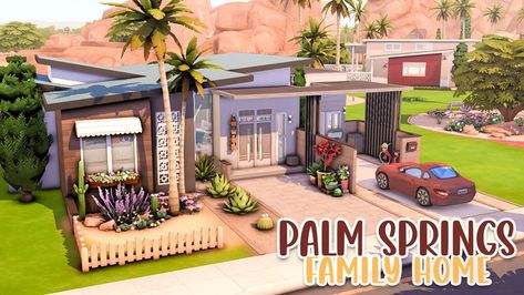 Sims 4 Grandma House, 70’s House, Grandma House, Oasis Springs, 90s House, Preppy House, Joshua Tree House, The Sims 4 Lots, 70s House