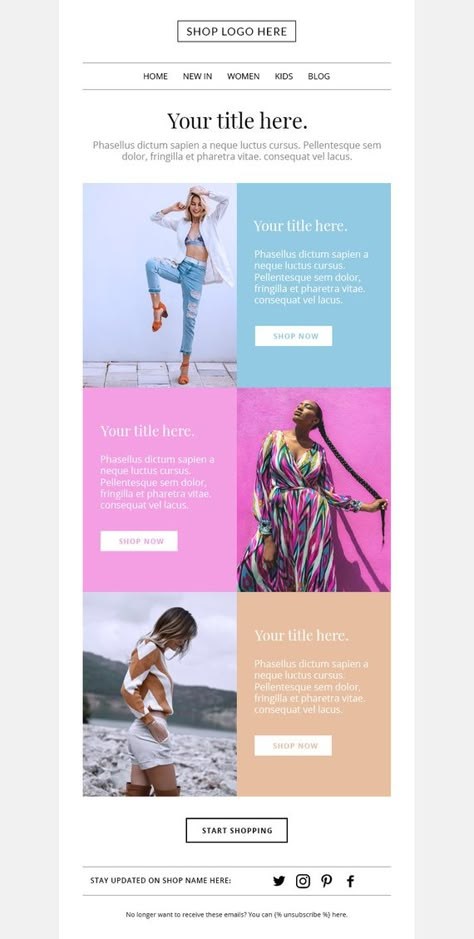 newsletter, templates, newsletter templates, email template, and email design image inspiration on Designspiration Creative Newsletter, Newsletter Design Inspiration, Mailchimp Template, Newsletter Template Mailchimp, Mailing Design, Email Template Mailchimp, Catalog Ideas, Mail Chimp Templates, Graphic Design Magazine