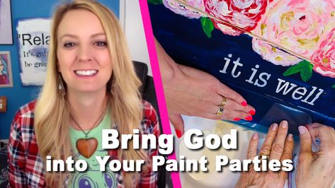 3 ways to bring God into your Paint Parties!!! Paint & Praise Pray Before Painted Prayers  Our job is to share God’s love through art. Here are 3 reasons how YOU can bring God into your Paint Parties! Paint Party Ideas, Love Through Art, Paint Parties, Texas Art, Jesus Art, Art Instructions, Painting Class, Women Helping Women, Handmade Business