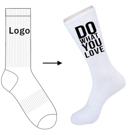 Embroidery Men, Sports Socks Women, Socks Funny, Happy Baby, Print Logo, Sports Women, Custom Made, Socks, Sports