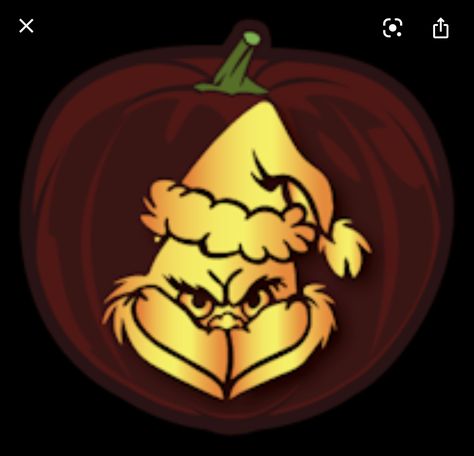 Grinch Pumpkin Carving, Grinch Pumpkin, Christmas Window Stencils, Free Pumpkin Patterns, Cute Pumpkin Carving, Pumpkin Patterns, Christmas Pumpkins, Pumpkin Carving Party, Pumpkin Carving Designs