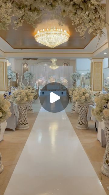 Loza Events on Instagram: "When we transform a venue we’ve loved and known for years into its true potential! Ismael @ishhhy_masss & Fatma’s Wedding reception details at widdi_hall. DJ @zenzuneentertainment. A special thanks to Islam at Widdi for helping us layout the venue.  . .  Thank you to my son Noah for helping with all the details today as well! And our one of a kind team , I appreciate you all.   . . #wedding #widdi #widdihall #reception #receptiondecor #weddingdecoration #flowers #weddingflowers #whitewedding #love #romance #pretty #prettywedding #decorations #centerpieces #weddinginspiration" Loza Events, Wedding Reception Layout, Wedding Reception Details, Reception Details, Islamic Wedding, To My Son, I Appreciate You, Pretty Wedding, Special Thanks