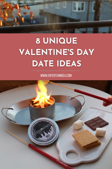 Roasting marshmallows over a small portable bonfire on a balcony Marshmallow Roasting, Valentines Date Ideas, At Home Dates, Day Date Ideas, Homemade Soft Pretzels, At Home Date, Valentines Day Date, Royal Icing Decorations, Date Night Ideas