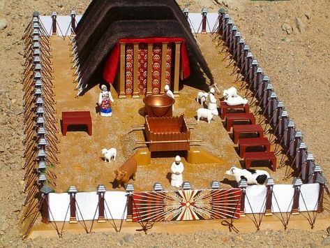 Tabernacle Of Moses, Survival Project, Feast Of Tabernacles, Fast And Pray, Jesus Sacrifice, Children's Church Crafts, Bible Words Images, Bible School Crafts, The Tabernacle