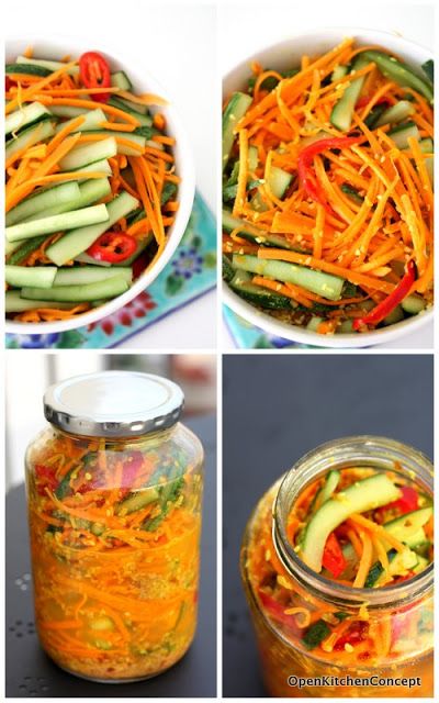 Homemade Atchar, Pickle Veggies, Asian Pickles, Pickle Vegetables, Open Kitchen Concept, Indian Pickle Recipe, Achar Recipe, Kitchen Concept, Carrot Slaw