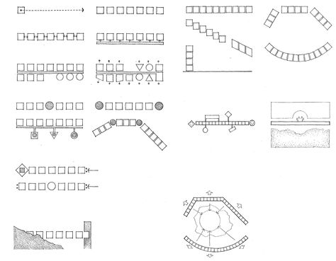 Linear organization Linear Building Architecture, Linear Organization Architecture, Linear Organization Architecture Model, Spatial Organization, Linear Composition, Site Plan Design, Building Types, Nova Lima, Public Toilet