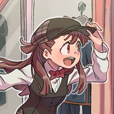 Atsuko Kagari, My Little Witch Academia, Little Witch Academia, Witch Academia, An Anime, Profile Pictures, Matching Icons, Anime Character, Anime Icons