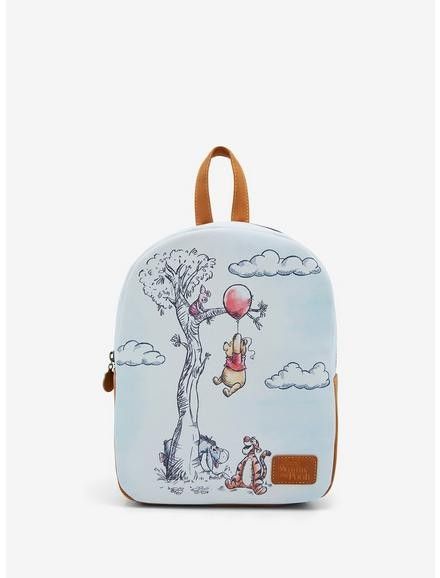 Balloon Doodle, Balloon Sketch, Winnie The Pooh Backpack, Winnie The Pooh Balloon, Pooh Balloon, Nightmare Before Christmas Backpack, Hunny Pot, Disney Bags Backpacks, Piglet Eeyore