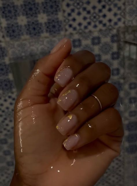 Short Classy Nails, Old Money Nails, Money Nails, Natural Nails Manicure, Overlay Nails, Milky Nails, Work Nails, Her Nails, Classy Acrylic Nails