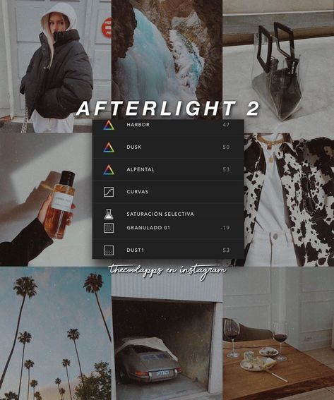 Afterlight Filter Aesthetic, Afterlight Edits, Afterlight Presets, Afterlight Filter, Presets Vsco, Programming Apps, Photo Editing Vsco, Vsco Photography, Vsco Edit