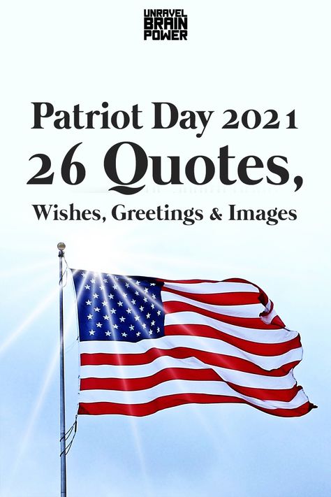 We have collected some quotes that will help you to celebrate Patriot Day 2021. Patriot Day Quotes, Patriot's Day, Patriot Day, Some Quotes, Patriotic Quotes, Greetings Images, Patriots Day, Wish Quotes, Quote Of The Day