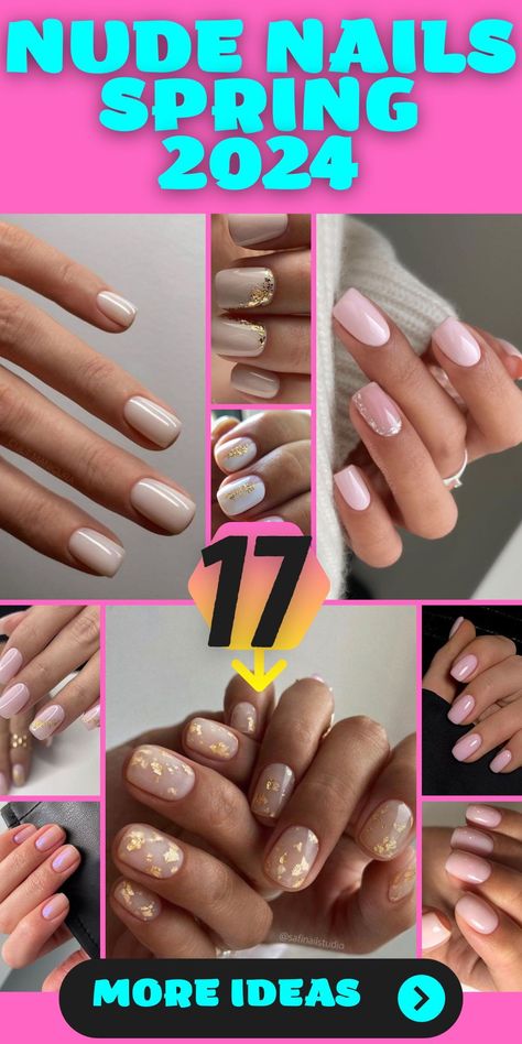 Elegant Nude Coffin Nails with Geometric Designs for Spring 2024: In Spring 2024, elegant nude coffin nails will be adorned with geometric designs, combining sophistication with a contemporary edge. The nude base provides a versatile backdrop for creative patterns, making these nails a perfect choice for fashion-forward individuals seeking a blend of elegance and trendiness. Simply Nails Ideas Short, Neutral Nails With Simple Design, April 2024 Nail Trends, Spring Nude Nails 2024, Nude Spring Nail Designs, Spring Nails 2024 Trends Coffin, Nude Nails 2024, Nude Color Nails With Design, Simple Floral Nail Art