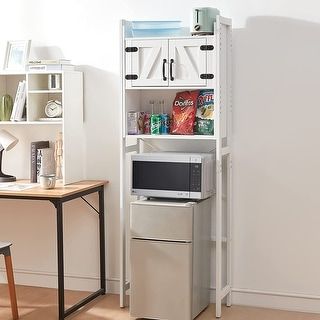 Mini Fridge Storage, College Kitchen Essentials, Fridge Stand, Mini Fridge Cabinet, Over The Fridge, Dorm Room Setup, Dorm Room Kitchen, Dorm Fridge, Small Dorm Room