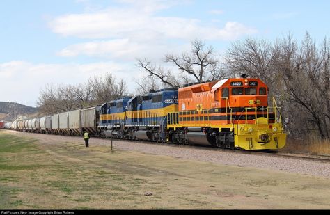 RailPictures.Net Photo: RCPE 3427 Rapid City, Pierre, & Eastern EMD SD40-2 at Rapid City, South Dakota by Brian Roberts Rapid City South Dakota, Train Board, Rapid City, South Dakota, Train, Photographer, High Quality