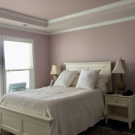 Paint Color SW 6022 Breathless from Sherwin-Williams Sw Breathless, Bedroom Paint Colors Sherwin Williams, Bedroom Magic, Sherwin Williams White, Red Paint Colors, Color Consultation, Dining Room Paint Colors, Brown Deer, Get Design