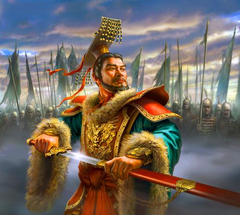 Qin Shi-Huang, First Emperor of China Denis Zilber, Dynasty Warriors, Communication Art, Funny Illustration, Artist Profile, Ancient China, Assassins Creed, Military History, Tibet